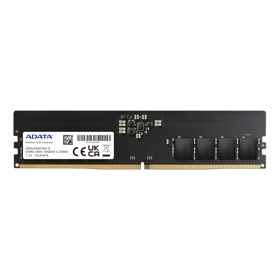 ADATA DDR5-4800 U-DIMM memory module 16 GB 1 x 16 GB 4800 MHz ECC