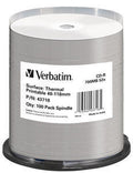 Verbatim CD-R Thermal Printable No ID Brand
