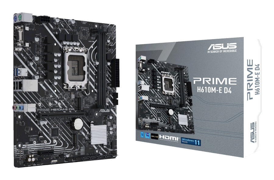 ASUS PRIME H610M-E D4 Intel H610 LGA 1700 micro ATX