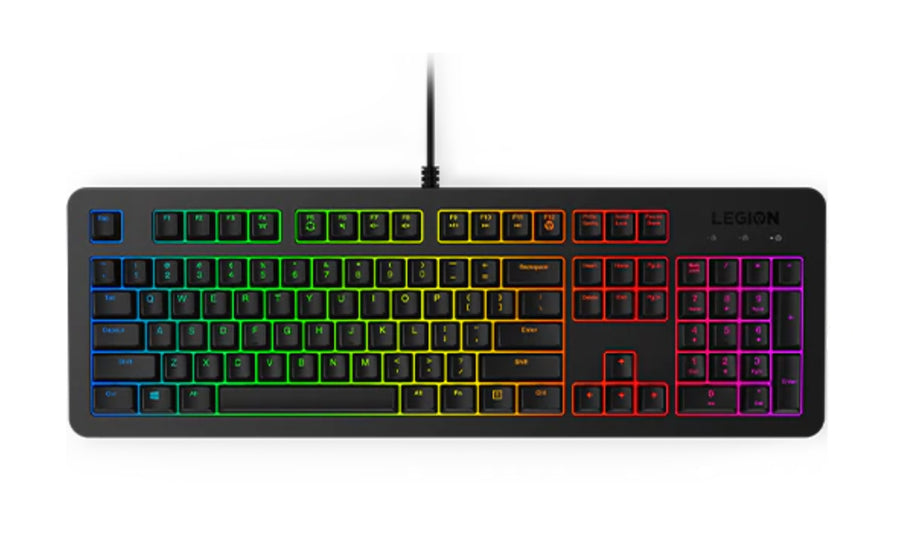 Lenovo Legion K300 RGB keyboard Gaming USB QWERTY Hebrew Black