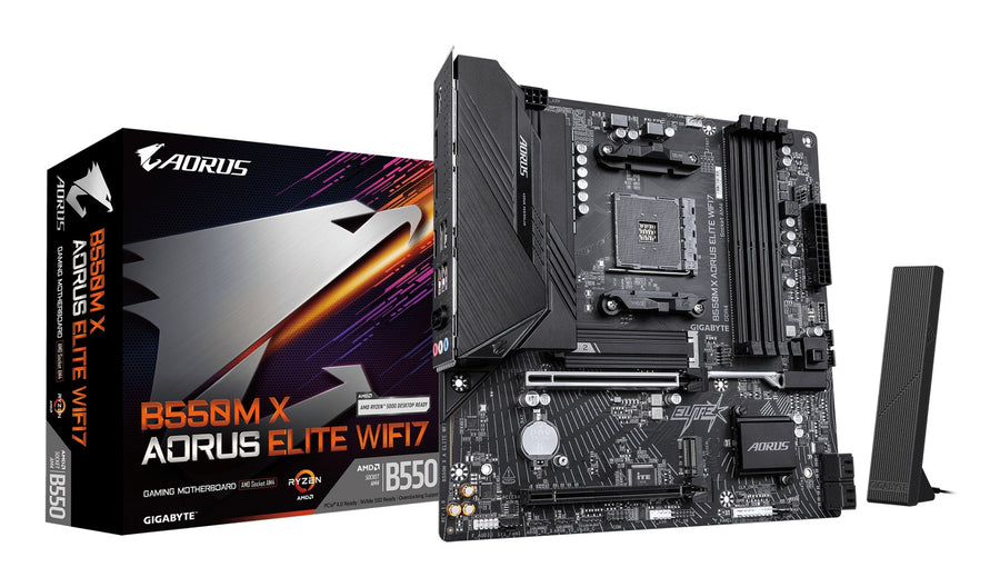 GIGABYTE B550M X AORUS ELITE WIFI7 Motherboard