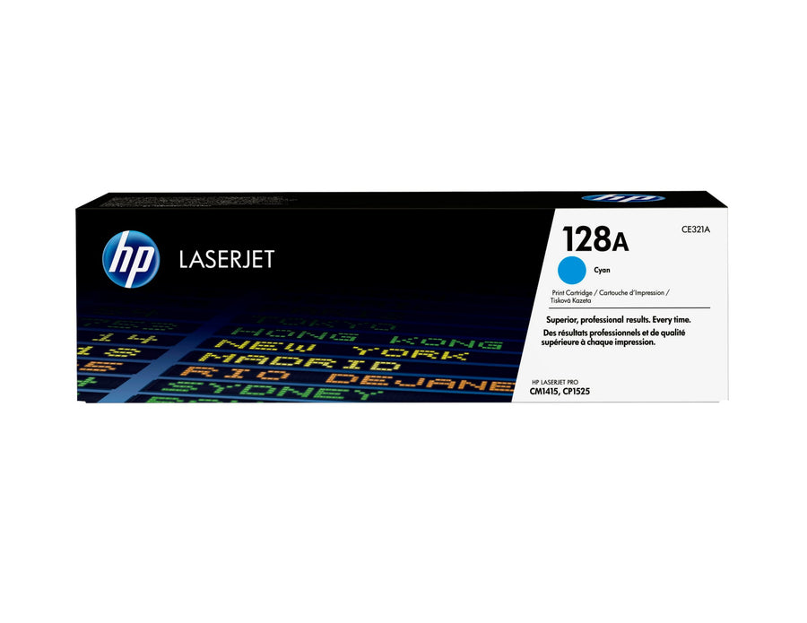 HP CE321A/128A Toner cyan, 1.3K pages ISO/IEC 19798 for HP LJ Pro CP 1525