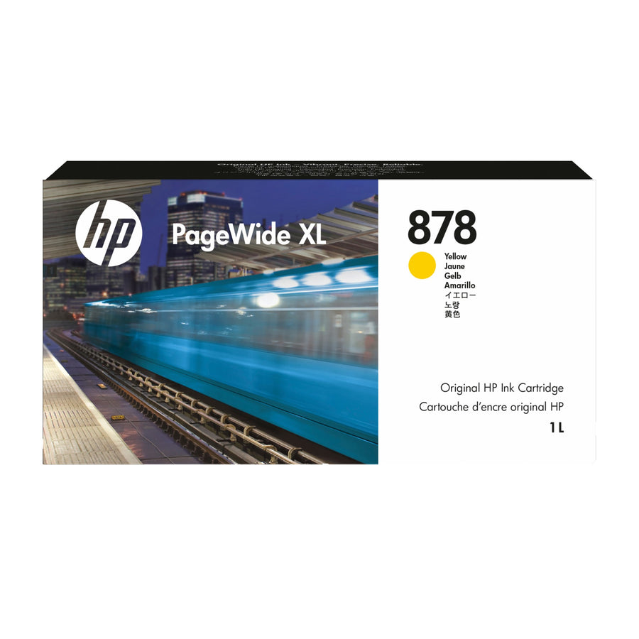 HP 312Z4A/878 Ink cartridge yellow 1000ml for HP PageWide XL 8200