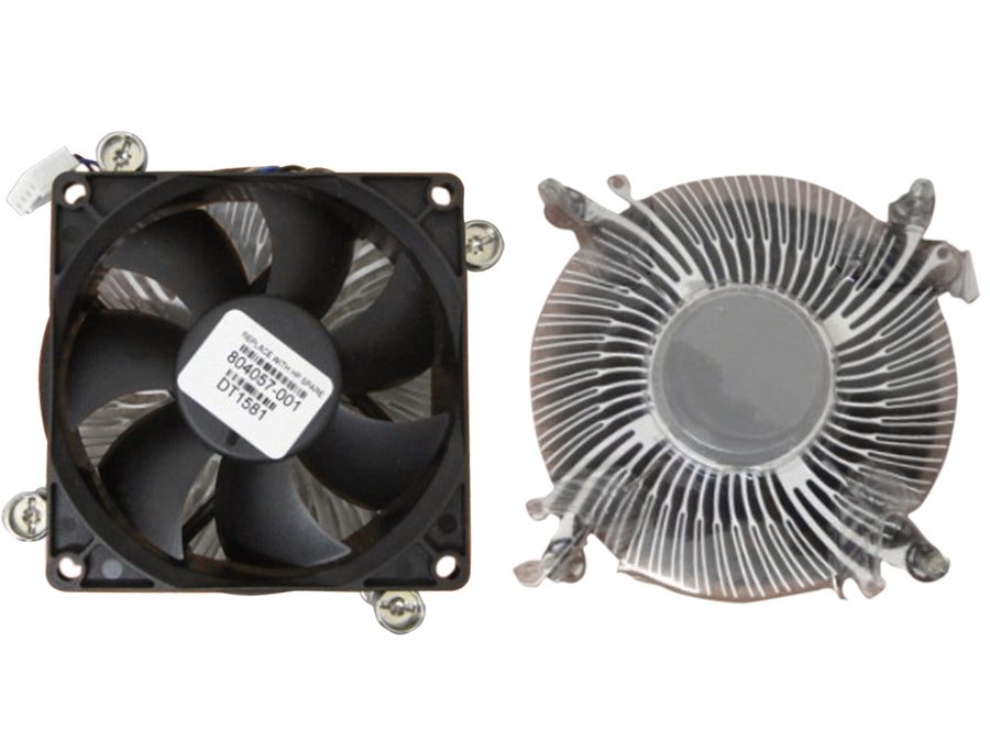 HP 804057-001 computer cooling system Processor Air cooler Black, Silver 1 pc(s)