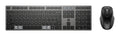 HP 720 MULTI RCHRGBL WLS KB MS keyboard Mouse included Home USB + Bluetooth Black