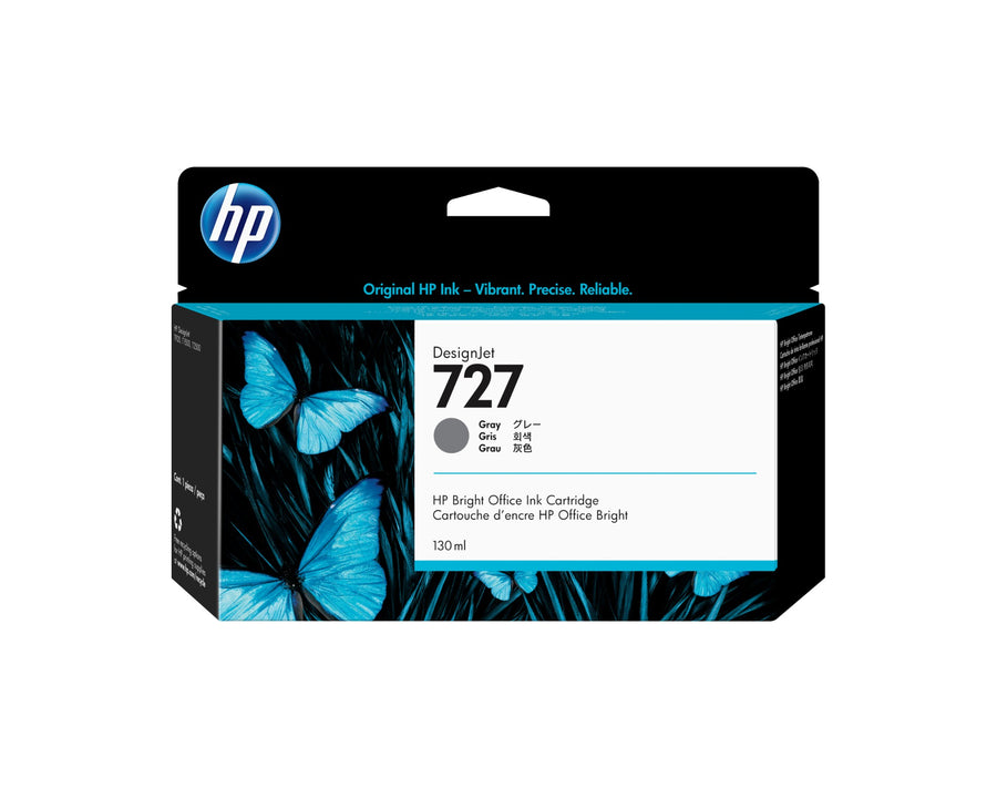HP B3P24A/727 Ink cartridge gray 130ml for HP DesignJet T 920/930