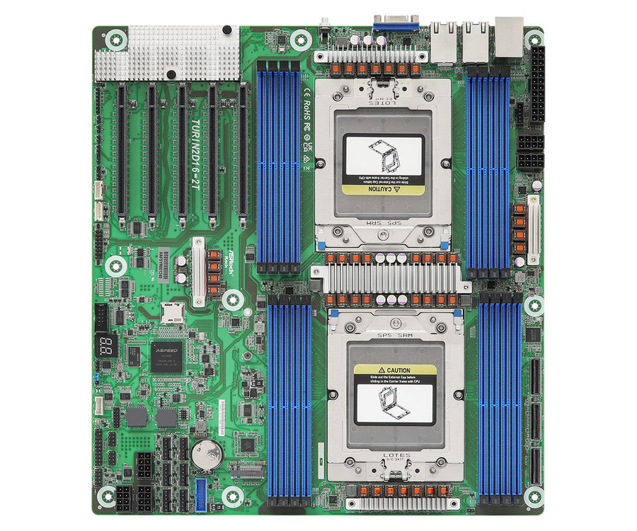 Asrock TURIN2D16-2T motherboard AMD SoC Socket SP5 EEB