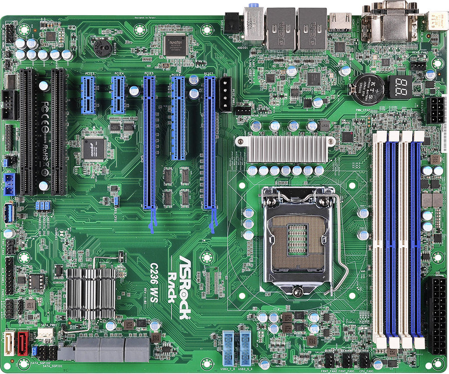 Asrock C236 WS Intel® C236 LGA 1151 (Socket H4) ATX