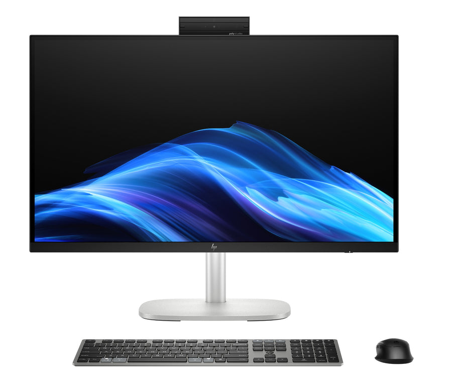 HP EliteStudio 8 All-in-One G1i 27 inch Desktop AI PC Intel Core Ultra 7 68.6 cm (27") 2560 x 1440 pixels 24 GB DDR5-SDRAM Windows 11 Pro Wi-Fi 7 (802.11be) Silver