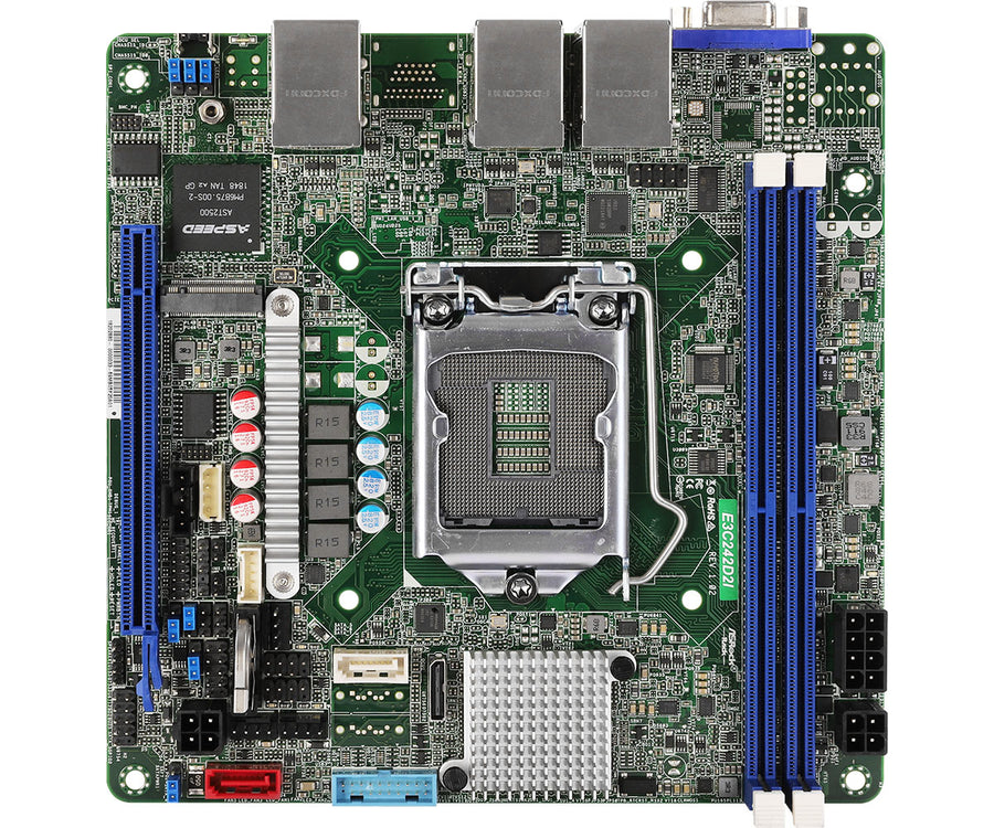 Asrock E3C242D2I motherboard Intel C242 LGA 1151 (Socket H4) mini ITX