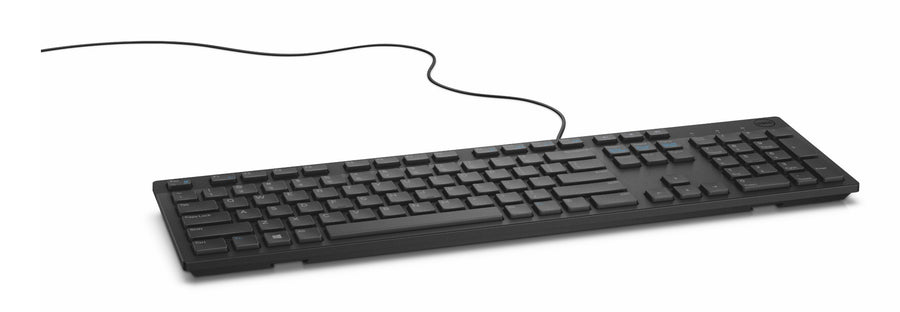 DELL Wired Keyboard - KB216 - Ukrainian (QWERTY) - Black