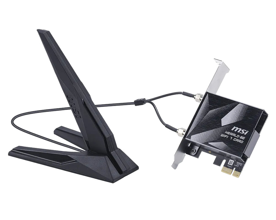 MSI Herald BE9400 WiFi7 PCIe-Card Internal WLAN / Bluetooth 5764 Mbit/s