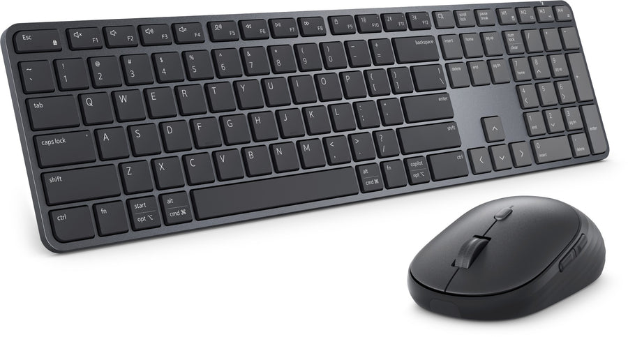DELL Pro 7 Slim KM726 keyboard Mouse included Home/Office RF Wireless + Bluetooth QWERTZ Czech, Slovakian Black