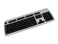 HP 509432-041 keyboard RF Wireless QWERTZ German Black, Silver