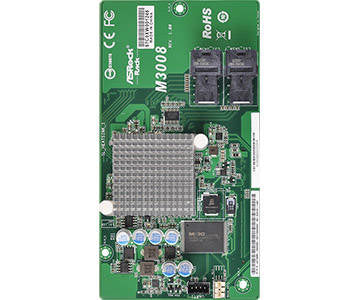 Asrock M3008 interface cards/adapter Internal SATA