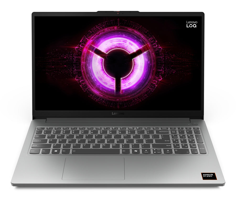Lenovo LOQ 15ARP10E AMD RyzenT 7 170 Laptop 39.6 cm (15.6") Full HD 16 GB DDR5-SDRAM 1 TB SSD NVIDIA GeForce RTX 3050 Wi-Fi 6 (802.11ax) Windows 11 Home Grey English