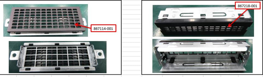 Hewlett Packard Enterprise 873763-B21 computer case part Rack