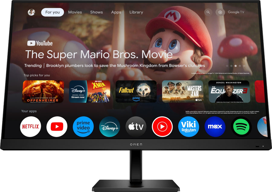 OMEN by HP 32x computer monitor 80 cm (31.5") 3840 x 2160 pixels 4K Ultra HD LCD Black