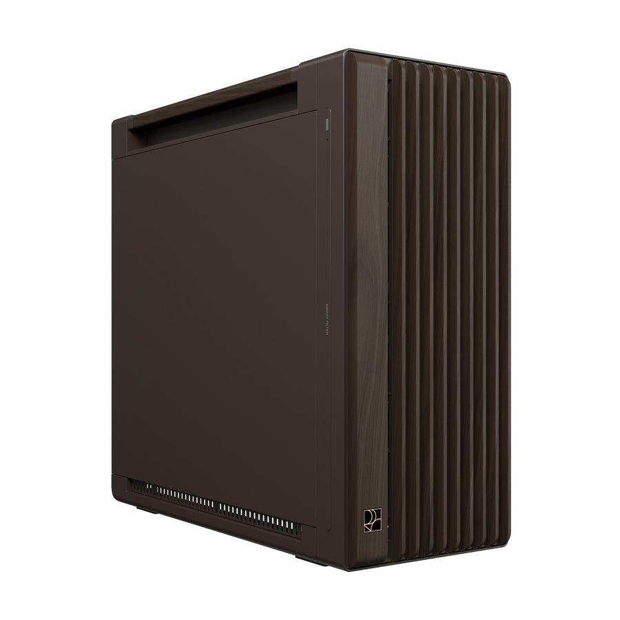 ASUS ProArt PA602 Wood Edition Retro Brown - Metal Panel Midi Tower