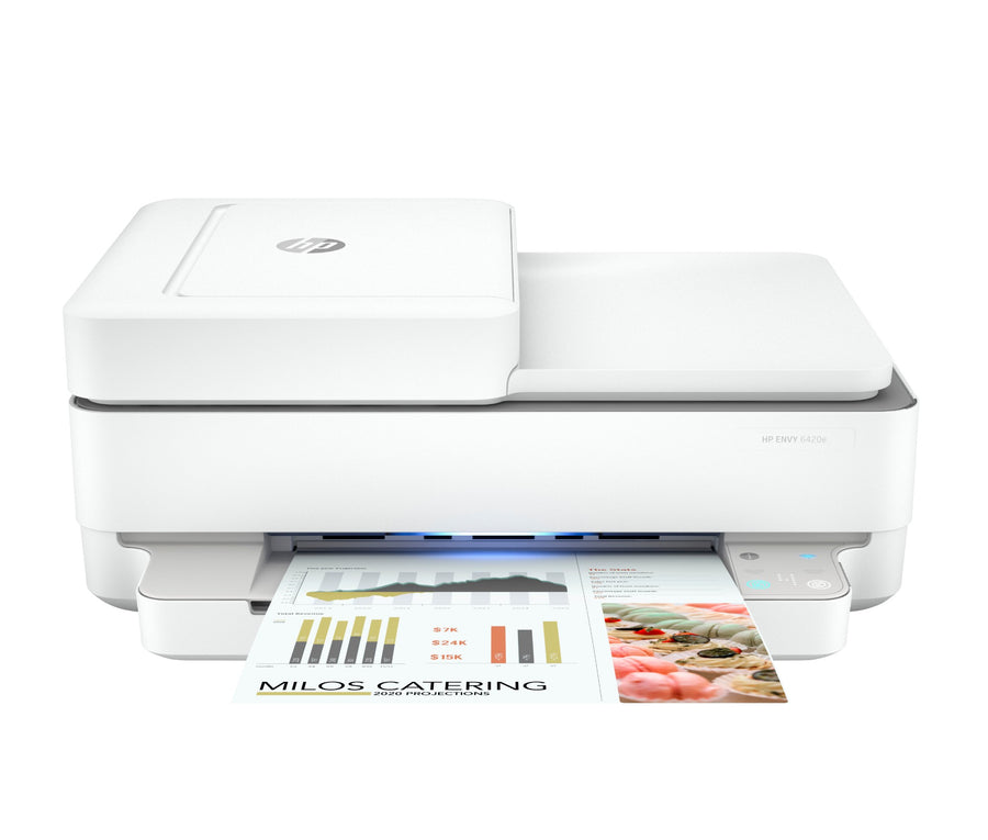 HP ENVY 6420e Wireless All-in-One Color Printer, Instant Ink; Copier, Scanner
