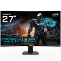 GIGABYTE GS27FC 27" FHD Curved Gaming Monitor - 1920 x 1080, 180Hz, 1, 250 cd/m�, FreeSync Premium, HDR Ready, HDMI 2.0, Displayport 1.4