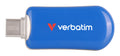 Verbatim Plectra USB-C Flash Drive Blue 256GB