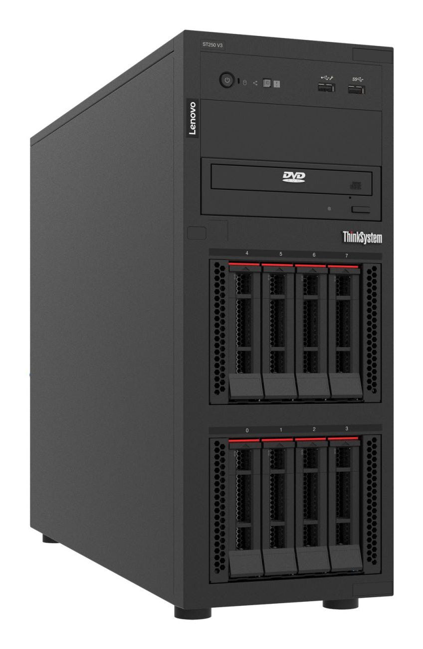 Lenovo ThinkSystem ST250 V3 server Tower Intel� Xeon� 6353P 2.7 GHz 32 GB DDR5-SDRAM 800 W