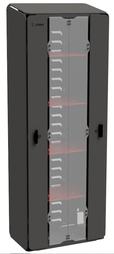 Zebra CS-CAB-5XL rack cabinet Freestanding rack Black