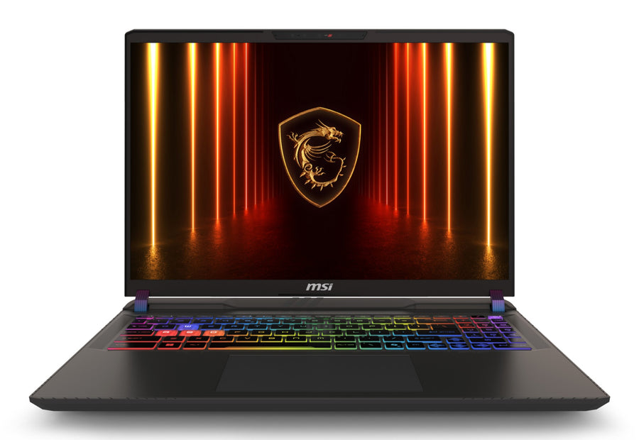 MSI Vector 16 HX AI A2XWIG-283UK Intel Core Ultra 9 275HX Laptop 40.6 cm (16") Quad HD+ 16 GB DDR5-SDRAM 1 TB SSD NVIDIA GeForce RTX 5080 Wi-Fi 6E (802.11ax) Windows 11 Home Grey