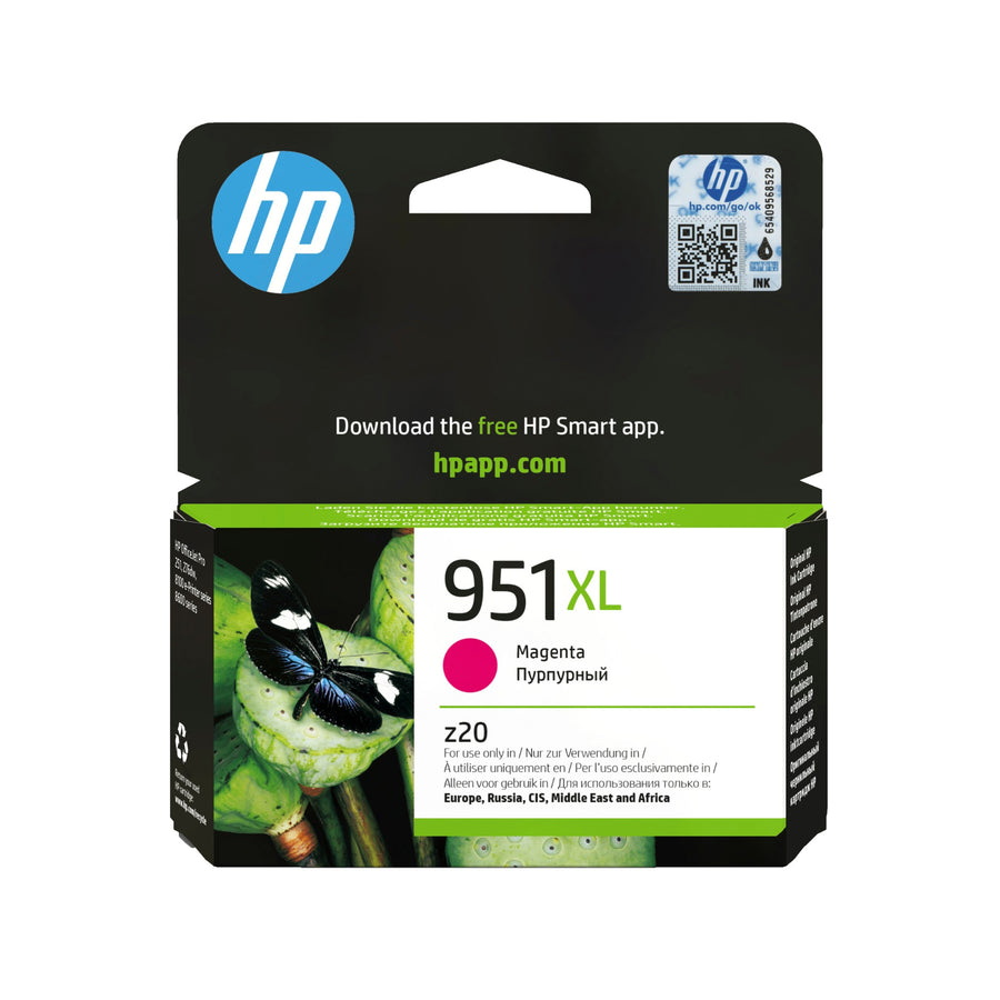 HP CN047AE/951XL Ink cartridge magenta high-capacity, 1.5K pages ISO/IEC 24711 17ml for HP OfficeJet Pro 8100/8610/8620
