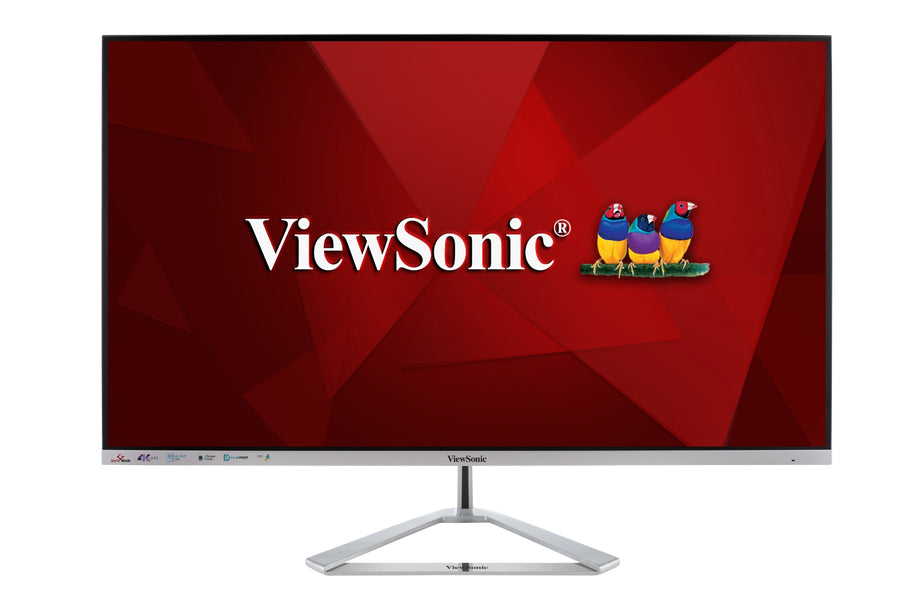 Viewsonic VX Series VX3276-4K-mhd computer monitor 81.3 cm (32") 3840 x 2160 pixels 4K Ultra HD LED Silver
