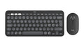 Logitech 920-012257 keyboard Mouse included Universal RF Wireless + Bluetooth QWERTY Nordic Graphite