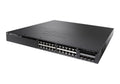 Cisco Catalyst 3650-24PD-S Network Switch, 24 Gigabit Ethernet (GbE) PoE+ Ports, two 10 G and two 1 G Uplinks, 640WAC Power Supply, 1 RU, Limited Lifetime Warranty (WS-C3650-24PD-S)