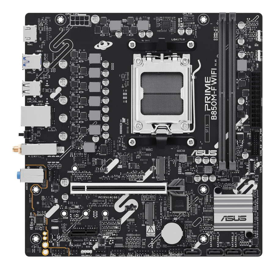ASUS PRIME B850M-F WIFI AMD B850 Socket AM5 micro ATX