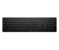 HP 455 Programmable Wireless keyboard Office RF Wireless Black