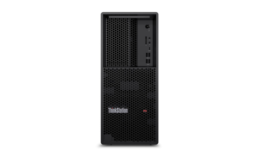 Lenovo ThinkStation P3 Tower Gen 2 Intel Core Ultra 9 285K 128 GB DDR5-SDRAM 1 TB SSD Ubuntu Linux Workstation Black