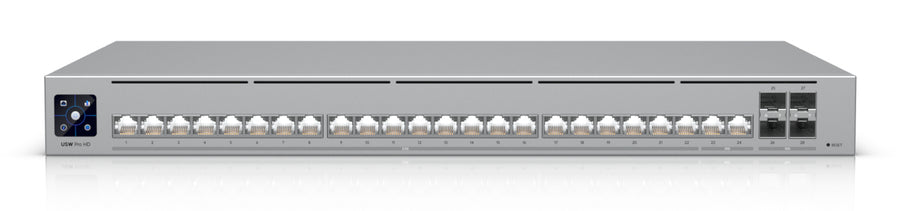 Ubiquiti UniFi Pro HD 24 Managed L2/L3 2.5G Ethernet (100/1000/2500) 1U Grey