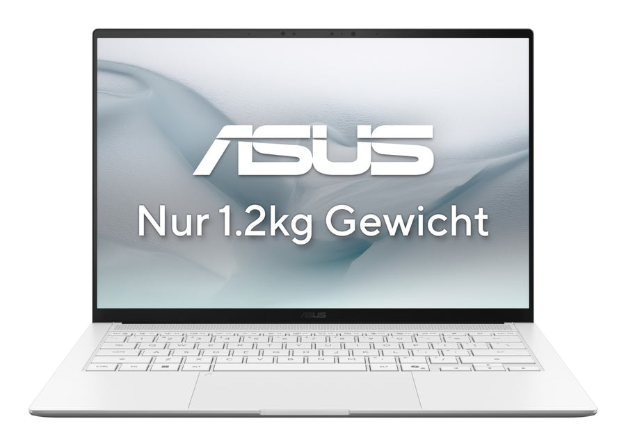 ASUS Zenbook S14 UX5406AA-SU236W Copilot+ PC Intel Core Ultra 9 386H Laptop 35.6 cm (14") Touchscreen 3K 32 GB LPDDR5x-SDRAM 1 TB SSD Wi-Fi 7 (802.11be) Windows 11 Home German White
