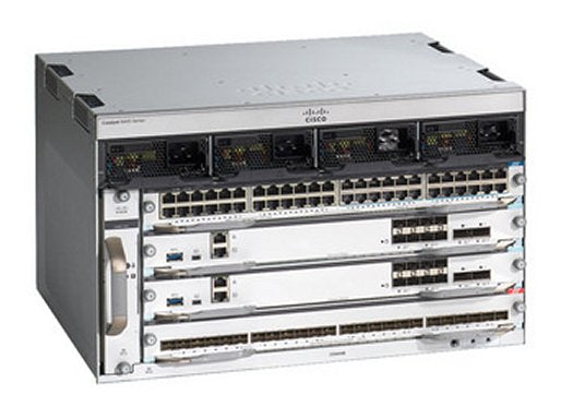 Cisco C9404R-48U-BNDL-E network equipment chassis 6U Grey