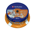 Verbatim 43538 blank DVD 4.7 GB DVD-R 25 pc(s)