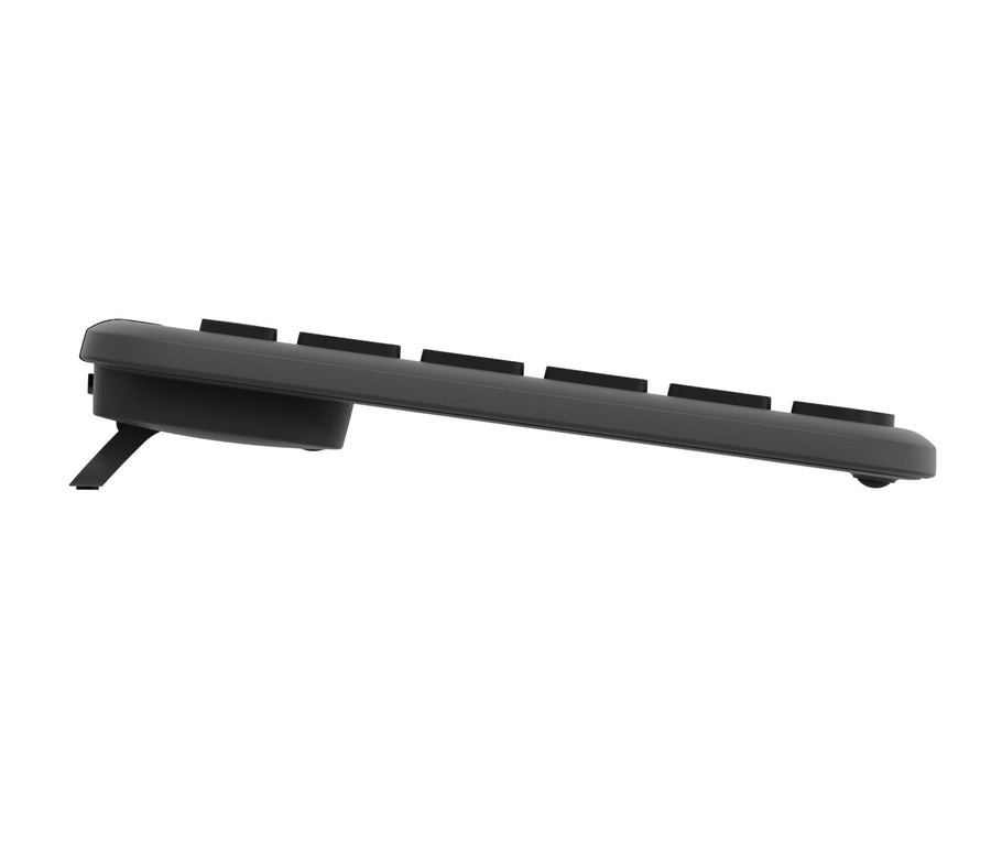 Logitech 920-012451 keyboard Office RF Wireless + Bluetooth QWERTZ German Graphite