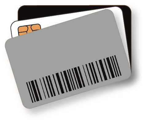 Zebra 104523-512 blank plastic card
