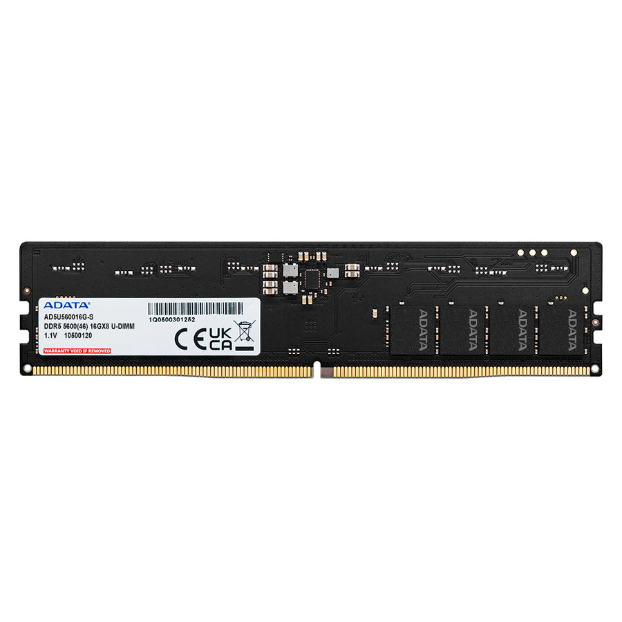 ADATA AD5U56008G-B memory module 8 GB 1 x 8 GB DDR5 288-pin DIMM