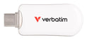 Verbatim Plectra USB-C Flash Drive White 128GB