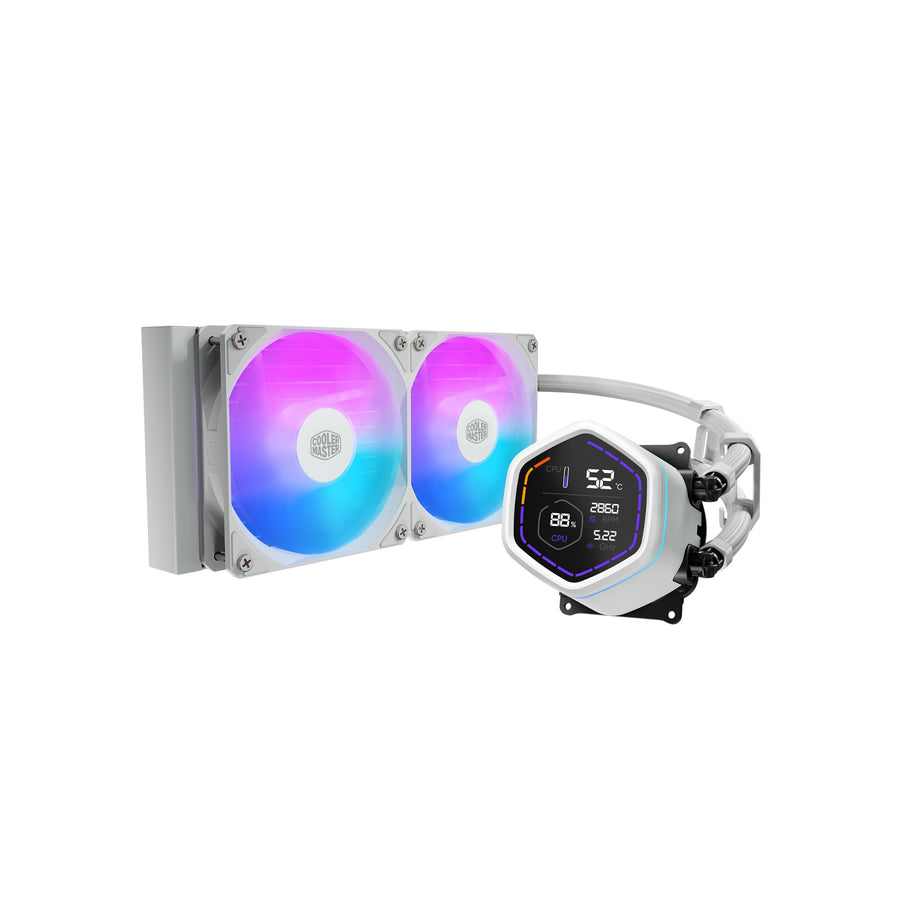 Cooler Master MasterLiquid Core Nex Digital Processor All-in-one liquid cooler 12 cm Black 1 pc(s)