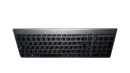 Lenovo 25216038 keyboard RF Wireless AZERTY French Black, Grey, Metallic