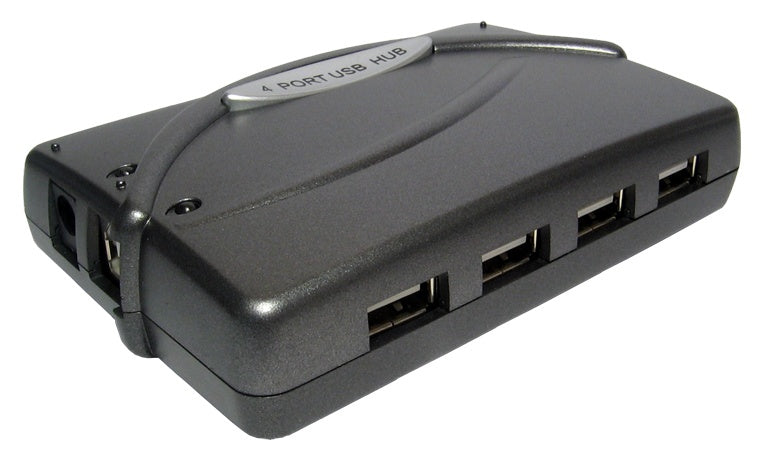 Cables Direct NLUSB2-222 interface hub 480 Mbit/s Black