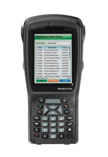 Motorola WAP4 SHORT NUM WEHH 6.5.3 EN 2D IMG handheld mobile computer 9.4 cm (3.7") 640 x 480 pixels Touchscreen 461 g Black