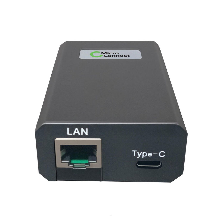 Microconnect POEINJ-60W-USBC PoE adapter Gigabit Ethernet