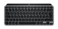 Logitech MX Keys Mini For Mac keyboard Home/Office Bluetooth QWERTZ German Black, Grey